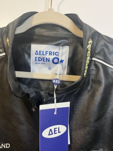 Aelfric Eden Varsity Jacket Vintage Motorcycle Graphic Bomber Men’s Medium NEW! 海外 即決_Aelfric Eden Varsi 6