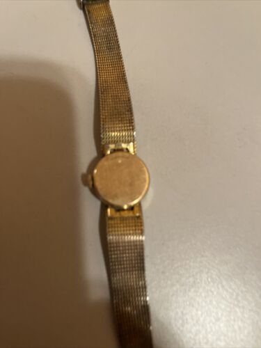 Omega 14k Gold Filled Woman Watch 海外 即決_Omega 14k Gold Fil 5