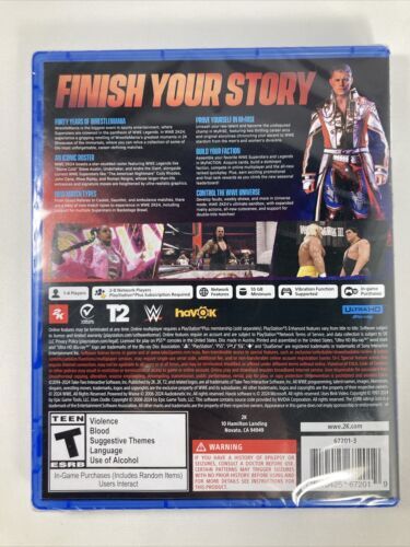 WWE 2K24 for Playstation 5 [New Video Game] Playstation 5 海外 即決_WWE 2K24 for Plays 2