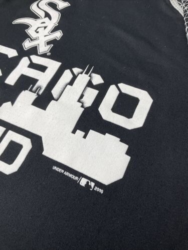 Chicago White Sox T-Shirt Under Armour Proud Graphic Tee Heat Gear SS Men Sz 2XL 海外 即決_Chicago White Sox 5
