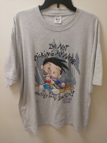 Rare 1991 Vintage Promo Bobby’s World Fox Cartoon Network T-shirt XL USA Single 海外 即決_Rare 1991 Vintage 4