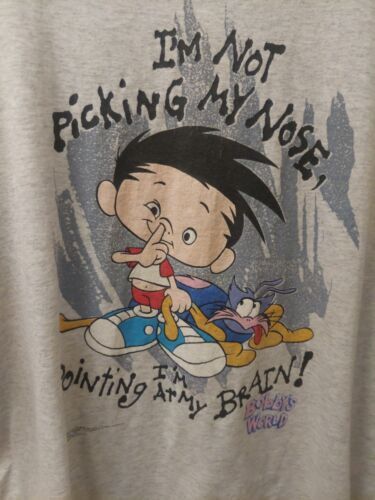 Rare 1991 Vintage Promo Bobby’s World Fox Cartoon Network T-shirt XL USA Single 海外 即決_Rare 1991 Vintage 6