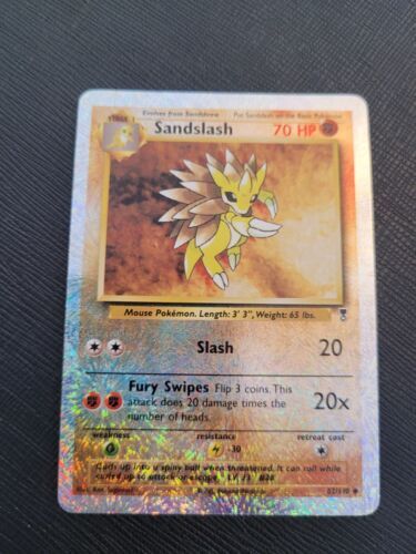 ポケモン Sandslash Reverse Holo 62/110 Legendary Collection LP 海外 即決_ポケモン Sandslash Rev 1