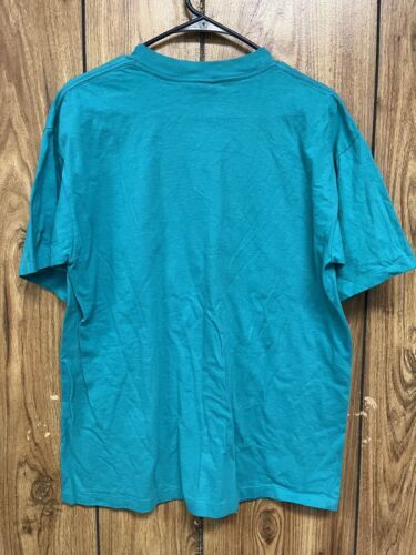 Vintage t shirt Oneita Oregon trail Large short sleeve embossed 海外 即決_Vintage t shirt On 4