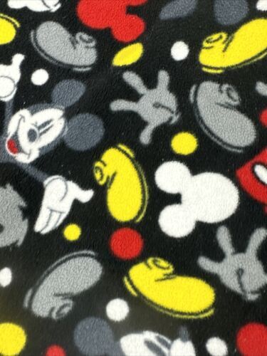 Disney Mickey Mouse Pajama Set Womens Medium shirt Xl pants fleece PJs 海外 即決_Disney Mickey Mous 2
