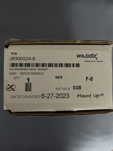 Wilcox L4 G24 Lite BNM (breakaway base no magnets) Tan - Brand New 海外 即決_Wilcox L4 G24 Lite 7