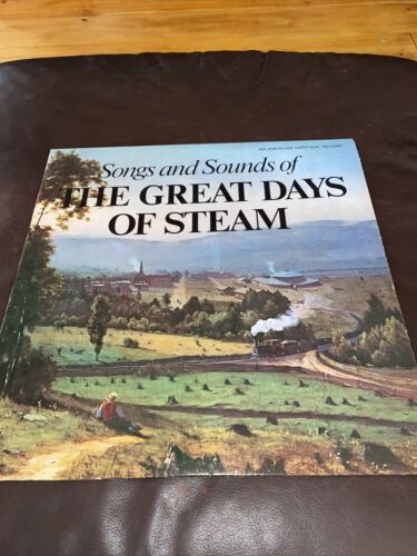 Songs And Sounds Of The Great Days Of Steam, バイナル LP, American Heritage 海外 即決_Songs And Sounds O 1