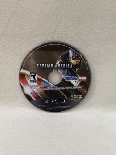 Captain America: Super Soldier (Sony PlayStation 3, PS3 ,2011) DISC ONLY 海外 即決