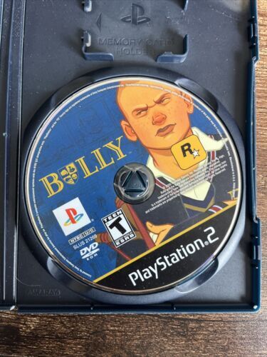 Bully PlayStation 2 PS2 Black Label Tested Missing Manual 海外 即決_Bully PlayStation 2