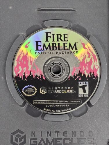 NOT WORKING Fire Emblem Path of Radiance GameCube 2005 Scratched Game Disc +Case 海外 即決_NOT WORKING Fire E 7