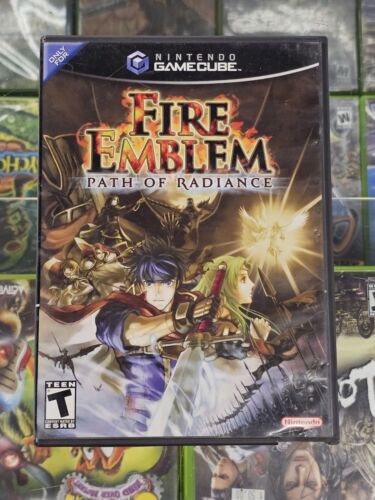 NOT WORKING Fire Emblem Path of Radiance GameCube 2005 Scratched Game Disc +Case 海外 即決_NOT WORKING Fire E 2