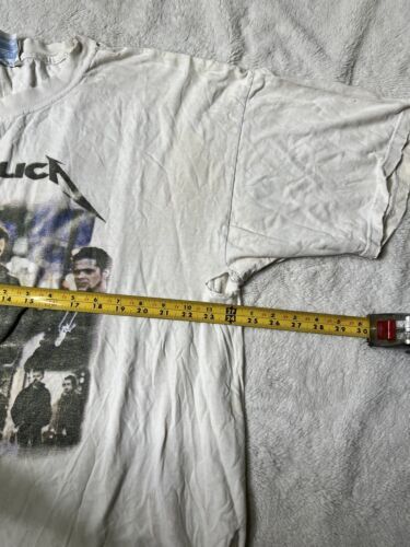 VTG Metallica Concert Tour T Shirt Load 2000 Vintage XXL 2XL White RARE Faded 海外 即決_VTG Metallica Conc 9