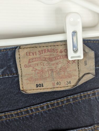 Vintage 90's Levi's 501 XX Jeans Mens 40x34 (*29) Big E Made USA Dark Wash EUC 海外 即決_Vintage 90s Levi 4