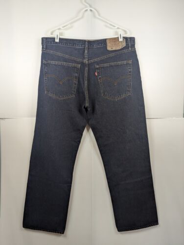 Vintage 90's Levi's 501 XX Jeans Mens 40x34 (*29) Big E Made USA Dark Wash EUC 海外 即決_Vintage 90s Levi 5