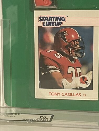 AFA 75 1988 Kenner Starting Lineup NFL TONY CASILLAS ULTRA RARE 海外 即決_AFA 75 1988 Kenne 5