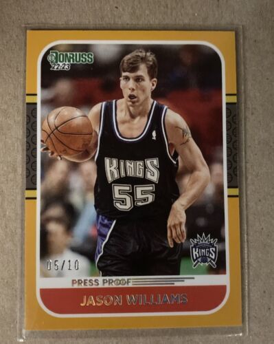 2022-23 Donruss Jason Williams Gold Retro Sacremto Kings 5/10 海外 即決_2022-23 Donruss Ja 1