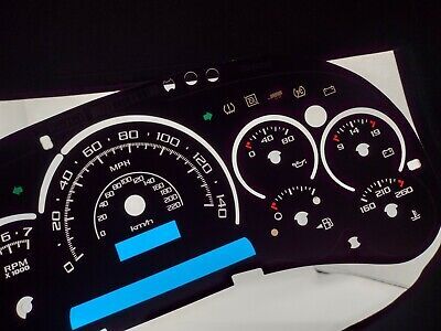 140 MPH 7k RPM Black Gauge Face 2003 04 05 GM Instrument Clusters LED Edition 海外 即決_140 MPH 7k RPM Bla 2