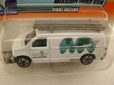 1999 MATCHBOX SUPERFAST #38 MISSION BASE SHUTTLE FORD VAN NEW ON CARD 海外 即決_1999 MATCHBOX SUPE 5