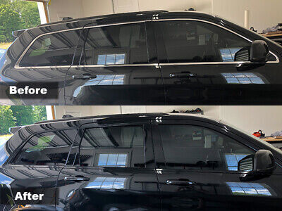 Crux Moto Window Chrome Delete Air Release Gloss Black fits Jeep Grand Cherokee 海外 即決_Crux Moto Window C 2