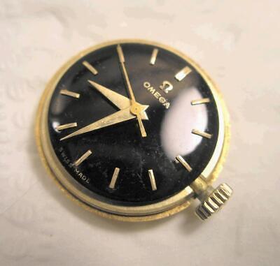 Omega Swiss Made 18 K 750 Gold Ladies Mechanical 17 Jewel Wristwatch with Box 海外 即決_Omega Swiss Made 1 4