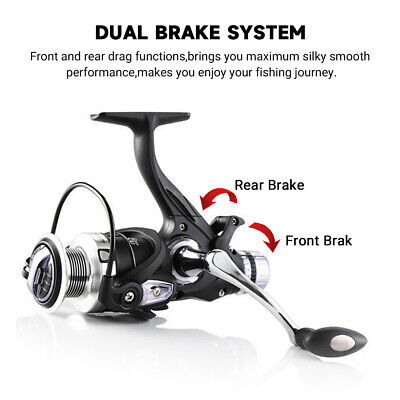9+1 BB Fishing Reel Dual Brake System High Reel with Dual M1D7 海外 即決_9+1 BB Fishing Ree 5