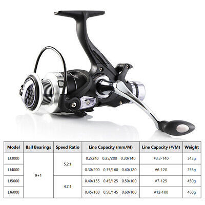 9+1 BB Fishing Reel Dual Brake System High Reel with Dual M1D7 海外 即決_9+1 BB Fishing Ree 6