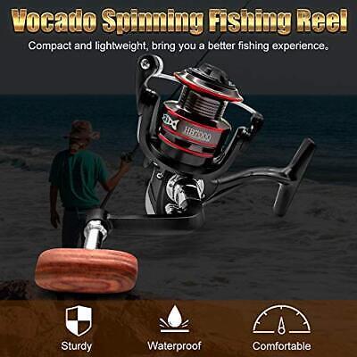 Ultralight Fishing Reel: Spinning Reel Gear Ratio 12 Ball Bearings 39.5LB Carbon 海外 即決_Ultralight Fishing 7