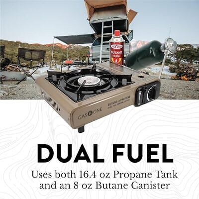 Gas One GS-3400P Propane or Butane Stove Dual Fuel Stove Portable Camping Sto... 海外 即決_Gas One GS-3400P P 4