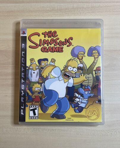 The Simpsons Game (Sony PlayStation 3, 2007) 海外 即決_The Simpsons Game 1