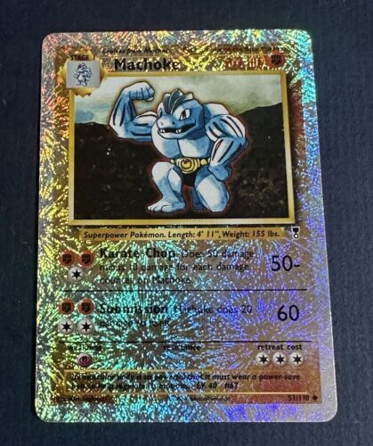 2002 ポケモン legendary Collection 51/110 Machoke Reverse Holo foil Nice 海外 即決_2002 ポケモン legendar 5