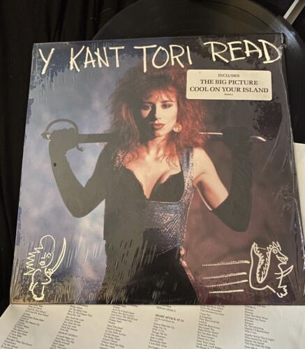 Y Kant Tori Read-レア 1988 US Atlantic LP-NM w/Sticker-Tori Amos! Vinyl 海外 即決_Y Kant Tori Read-レ 1