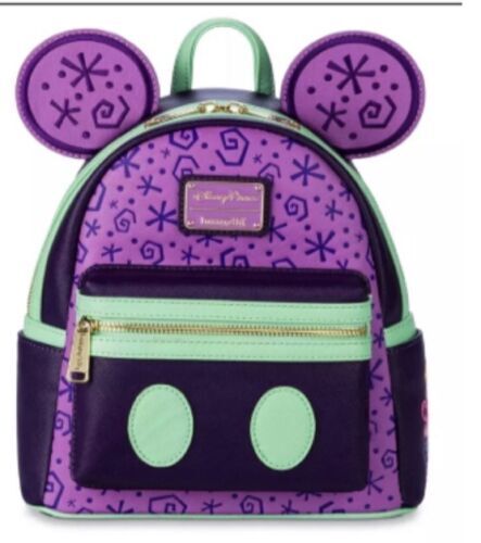 Disney Loungefly Mickey Mouse The Main Attraction Mini Backpack Mad Tea Party 海外 即決_Disney Loungefly M 1