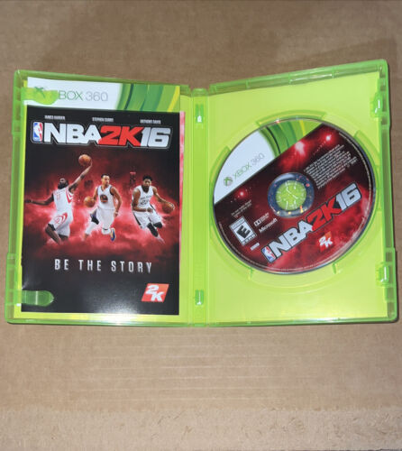 Xbox 360 NBA 2K16 Complete with Manual FAST SHIPPING 海外 即決_Xbox 360 NBA 2K16 3