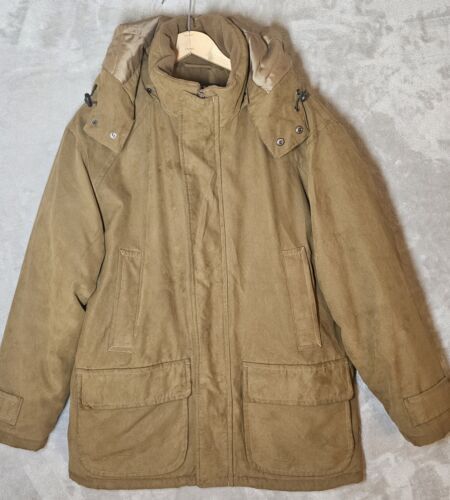 John Henry Heavyweight Winter Jacket With removable Hood Many Pockets 海外 即決