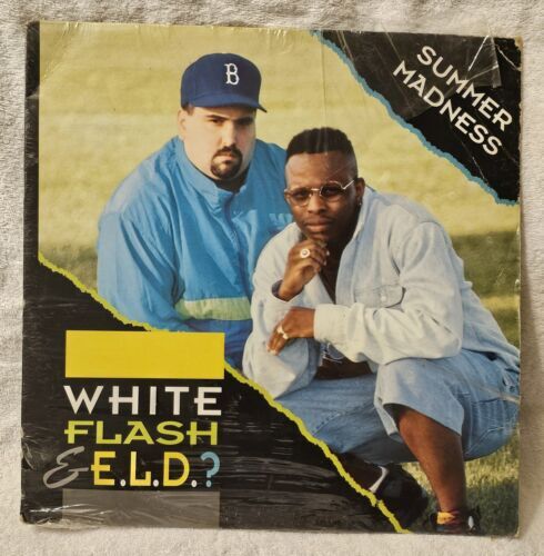 WHITE FLASH/ELD"サム〜調和 /MER MADNESS" 12" SINGLE PARTIALLY SEALED 海外 即決_WHITE FLASH/ELD&quot;サム 1