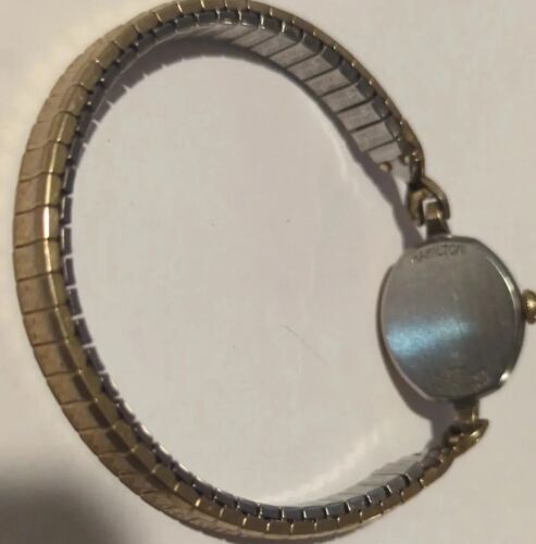 Vintage Hamilton Ladies 10k RGP Hand Wind Mechanical Watch (Needs Battery) fr/sh 海外 即決_Vintage Hamilton L 5