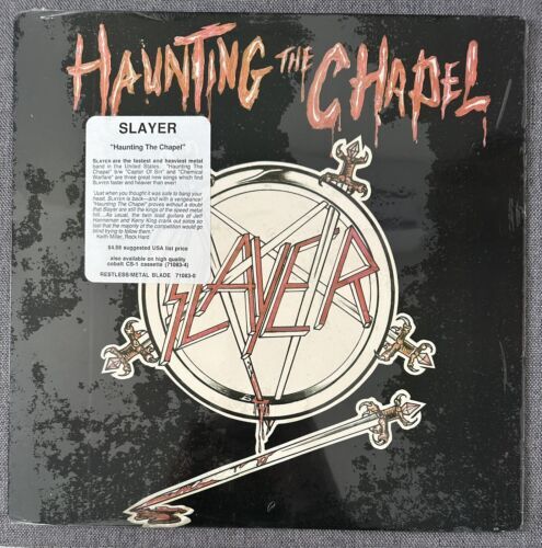 Slayer Haunting The Chapel 12" EP 1984 Metal Blade First Press Thrash 海外 即決_Slayer Haunting 1