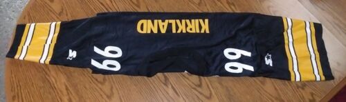 #99 KIRKLAND PITTSBURGH STEELERS STARTER BLACK MENS NFL GAME JERSEY size 52/ XL 海外 即決_#99 KIRKLAND PITTS 5