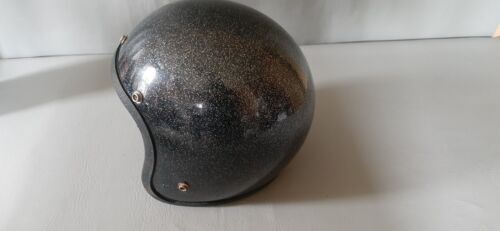 VINTAGE 1960's LSI-4150 MOTORCYCLE SNOWMOBILE HELMET MARDI GRAS METAL FLAKE 海外 即決_VINTAGE 1960s L 3