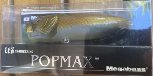 megabass hakusei Muddy Gori Copper popmax USA pop max 3" 1/2oz- Rare Color 海外 即決_megabass hakusei M 4