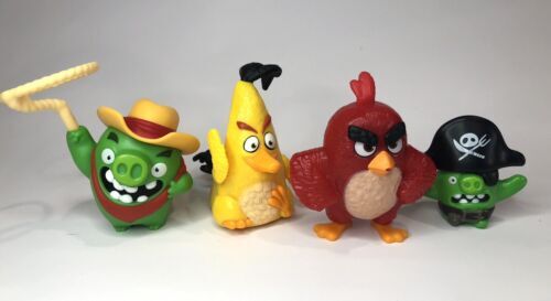 Angry Birds McDonalds Happy Meal Toys Kids Figures Lot of 4 Figures 海外 即決_Angry Birds McDona 2