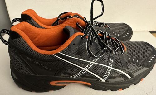 アシックス Gel Venture 3 T233N メンズ Gray オレンジ ランニング Training トレイル Shoes 11 海外 即決_アシックス Gel Venture 5
