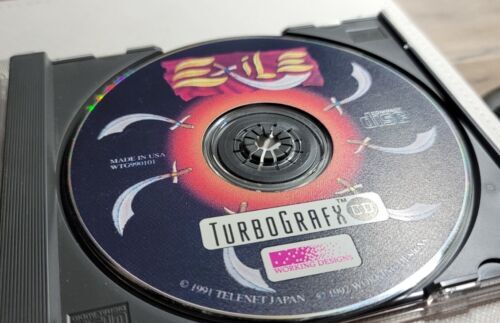 Exile TurboGrafx-16 CD Complete in Case CIC 海外 即決_Exile TurboGrafx-1 5