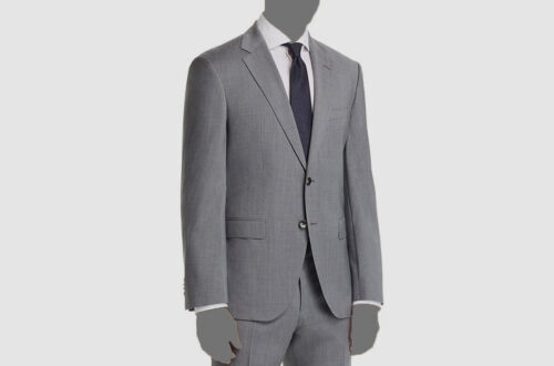 $1135 Hugo Boss Men's Regular Fit Wool Sport Coat Gray Suit Jacket Blazer 38R 海外 即決_$1135 Hugo Boss Me 1