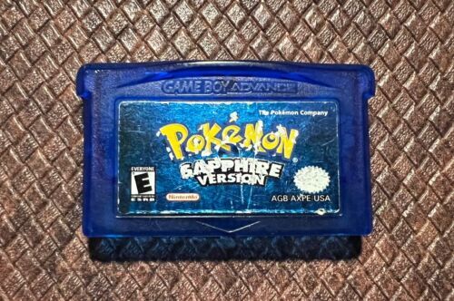 Pokemon: Sapphire Version (Game Boy Advance, 2003) CARTRIDGE ONLY! Authentic 海外 即決_Pokemon: Sapphire 1