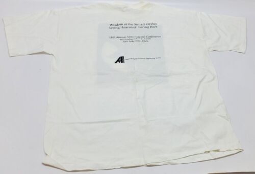 Sam English Art Signed 1995 Native American Indian Medicine Man TShirt XL VTG 海外 即決_Sam English Art Si 6