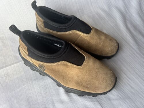 Earth Shoe Mountain Loafer Suede Slip On Brown Black Men's 8 海外 即決_Earth Shoe Mountai 1