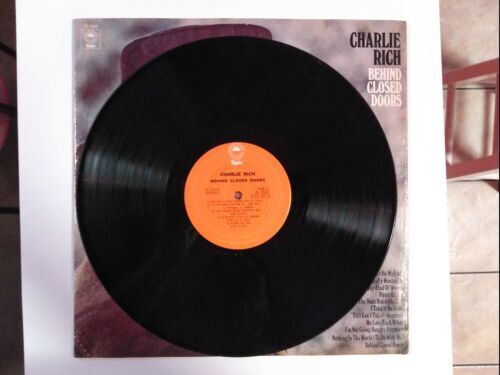 1973 Charlie Rich "Behind Closed Doors" 12" バイナル 33 LP VTG Country Music Record 海外 即決_1973 Charlie Rich 7