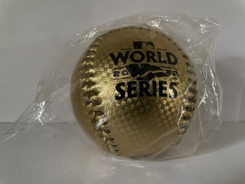 PHILADELPHIA PHILLIES GOLD 2022 POSTSEASON WORLD SERIES RAWLINGS BASEBALL FS 海外 即決_PHILADELPHIA PHILL 2