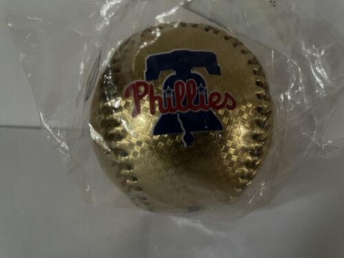 PHILADELPHIA PHILLIES GOLD 2022 POSTSEASON WORLD SERIES RAWLINGS BASEBALL FS 海外 即決_PHILADELPHIA PHILL 1